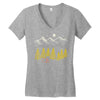 camp forest Women's V-Neck T-Shirt