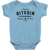 Bitcoin Satoshi Nakamoto In Crypto We Trust Baby Onesie