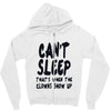 can't sleep clowns show up Zipper Hoodie