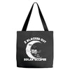 i black out solar ec;ipse Tote Bags