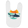 Daddy Shark Baby Bibs
