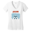 jason jaws Women's V-Neck T-Shirt