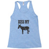 kiss my ass Racerback Tank