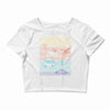 summer zone line Crop Top