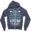Grumpy Old Mechanic Zipper Hoodie