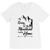 Going To The Mountains Is Going Home V-Neck Tee