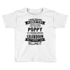 Super Cool Poppy Of A Freaking Awesome Grandson Toddler T-shirt