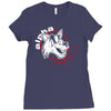 alpha male Ladies Fitted T-Shirt