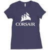 corsair custom Ladies Fitted T-Shirt