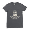 premium vintage 1951 classic perfectly aged limited edition Ladies Fitted T-Shirt