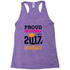 Class of 2017 Proud Mother Graduation Racerback Tank