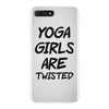 yoga girls are twisted iPhone 7 Plus Case