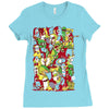 sangria summer Ladies Fitted T-Shirt