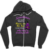 sometimes you have to throw on the hat! Zipper Hoodie