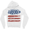 us flag Zipper Hoodie