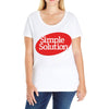 simpe solution Ladies Curvy T-Shirt