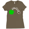 cider slave drinking west country apple scrumpy rough cyder Ladies Fitted T-Shirt