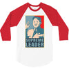 Supreme Leader Un, Kim Jong Un Parody 3/4 Sleeve Shirt