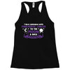 I Love Someone with Pancreatic Cancer to The Moon and Back to Infinity Racerback Tank
