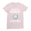 sarcastic comment loading Ladies Fitted T-Shirt