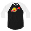 the spaceman logo 3/4 Sleeve Shirt