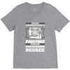 Never Underestimate A Pawpaw With An Engineer Degree V-Neck Tee