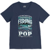 fishing pop V-Neck Tee