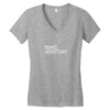Make Herstory Women's V-Neck T-Shirt