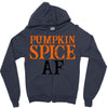 pumpkin spice af Zipper Hoodie