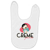 creme fraiche Baby Bibs