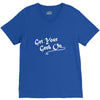 get your geek on white type tee V-Neck Tee