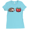 pins and needles Ladies Fitted T-Shirt