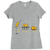 cat olympics Ladies Fitted T-Shirt