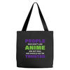 people who don't like anime are not real and should not be trusted Tote Bags