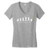 The Evolution of Force Women's V-Neck T-Shirt