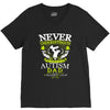 The Power Of An Autism Dad V-Neck Tee