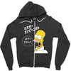 Homer Simpson Zipper Hoodie