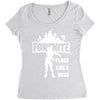 Floss Like A Boss Women's Triblend Scoop T-shirt