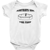 ashtrays are for fags Baby Bodysuit