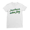 call me by your name somewhere in northern italy Ladies Fitted T-Shirt