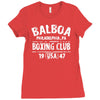balboa boxing club Ladies Fitted T-Shirt