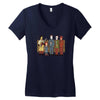king of the hell Women's V-Neck T-Shirt