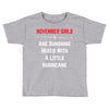 November Girls Toddler T-shirt