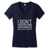 dont understand ignorance Women's V-Neck T-Shirt