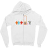 how they died Zipper Hoodie