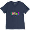 softball neon rhinestud V-Neck Tee
