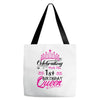 Celebrating With the 1st Birthday Queen Tote Bags