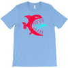 monster fish eats diver T-Shirt