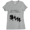 project bff Ladies Fitted T-Shirt