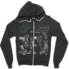 rayguns Zipper Hoodie